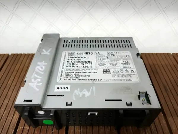Unité Radio Navigation Opel Astra K OEM 42554676 image 2