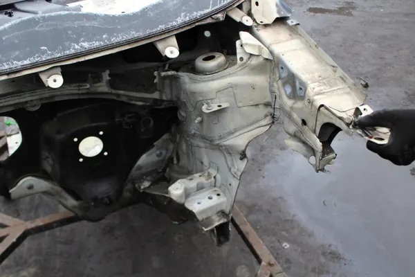 Panneau quart avant gauche VW Caddy OEM 2K5 image 3