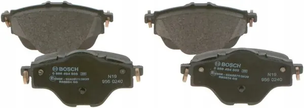 Bosch Remblokken Set, Schijfremmen, Achter image 2