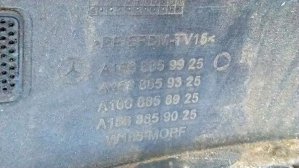 Parachoques trasero Mercedes GLE 166 15- PDC image 9