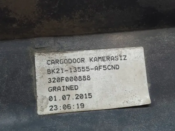 Cache hayon BK21-13555-AF5CND Ford Transit Custom I image 4