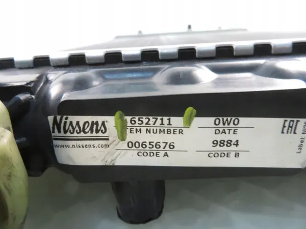 Nissens 652711 Radiador de refrigeración del motor image 5