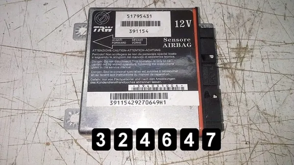 ECU Fiat Punto 2005 OEM AM-324647 usado image 2