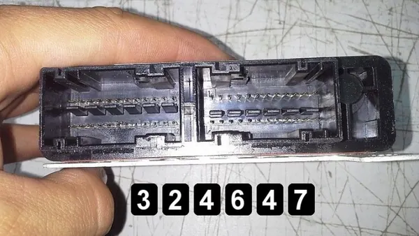 ECU Fiat Punto 2005 OEM AM-324647 usado image 3