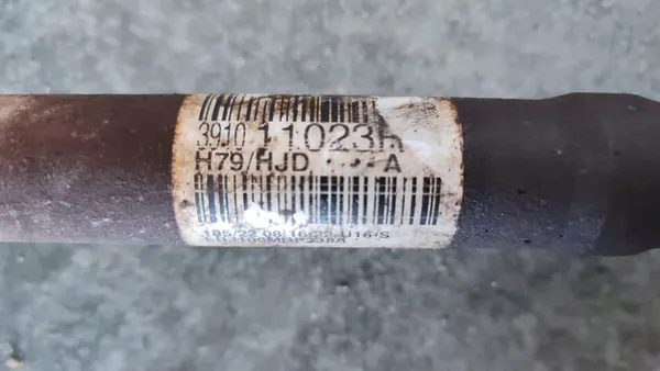 DACIA DUSTER II Vänster Framhjulaxel 391011023R image 2