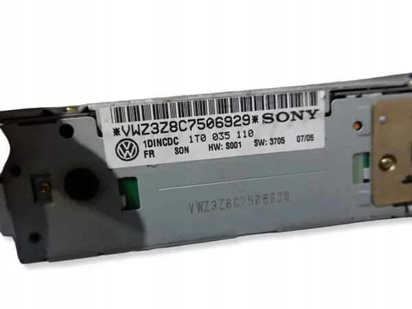 OEM 1T0035110 Changer 6 CD pour VW New Beetle image 4