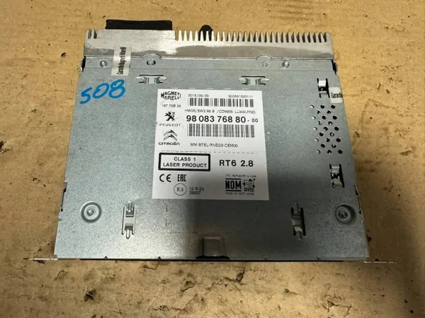 OEM 9808376880 Radio con Navegación para Peugeot 508 image 3