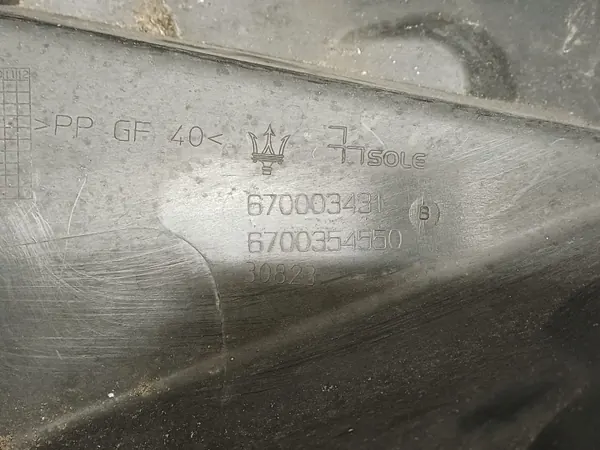 Maserati Ghibli 13- Interieurfilterbeugel OEM 670003431 image 7