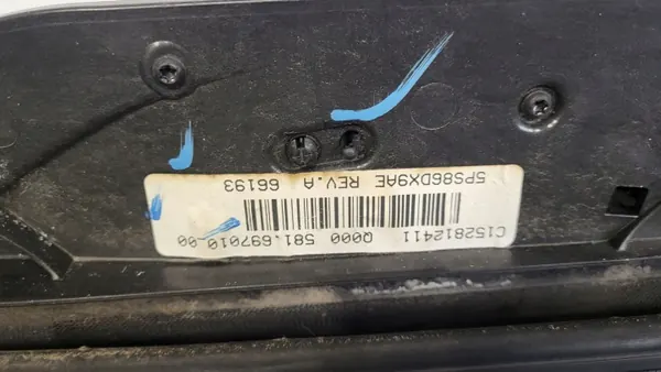 Toit ouvrant Dodge Charger 2015-24 OEM 5PS86DX9AE image 4