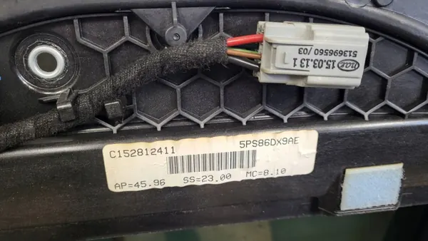 Toit ouvrant Dodge Charger 2015-24 OEM 5PS86DX9AE image 7