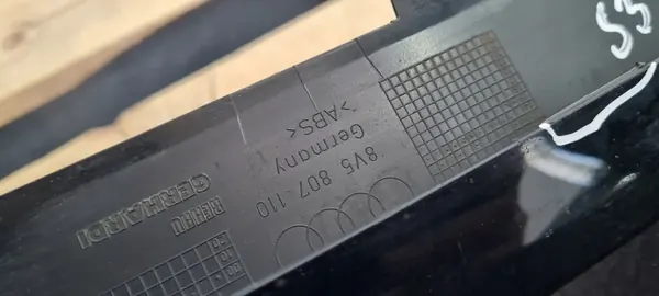 Audi S3 8V Framskärms Spoiler OE 8V5807110 image 8