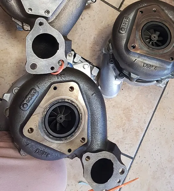 TURBO TURBINA MERCEDES 642 OM642 A6420901100 image 6