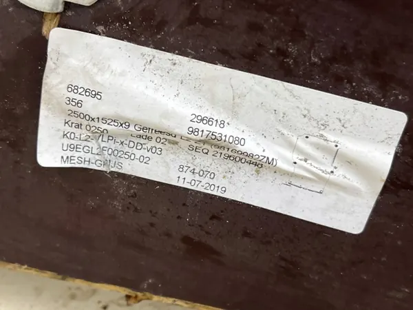 Panel de suelo OEM 9817531080 2500x1525x9mm image 8