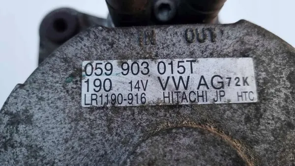 Vaihtovirtageneraattori Audi A8 D3 Q7 4L A6 C6 059903015T image 6