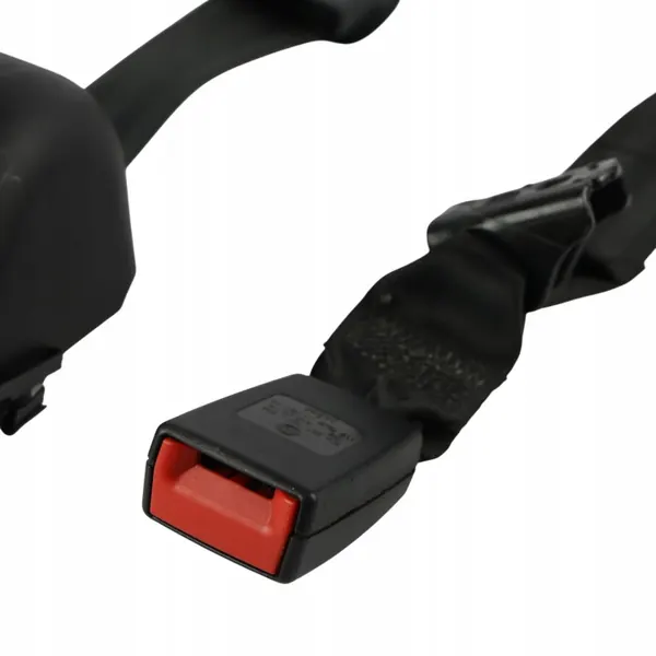 Cinto central traseiro preto OEM 7N0857737A image 4