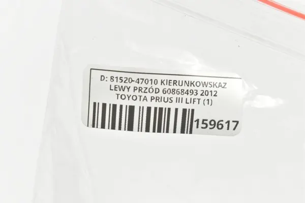 OEM 81520-47010 Pisca Dianteiro Esquerdo para Toyota Prius III image 6