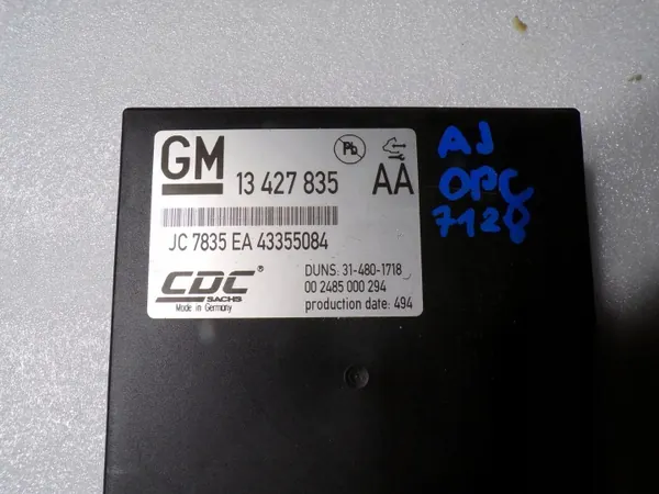 Ophanging besturingseenheid Opel Astra J OEM 13427835 image 2