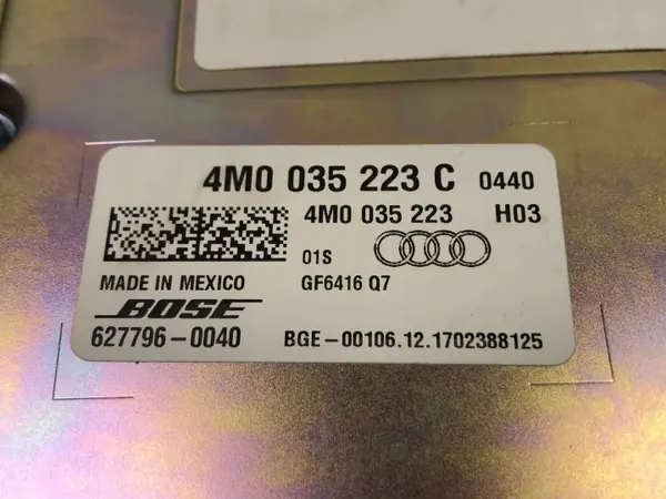 Gebrauchter Audi OE Bose Verstärker 4M0 035 223 C image 4