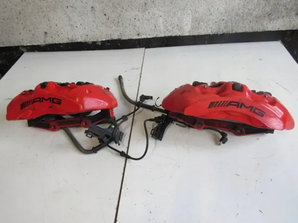 Mercedes-Benz Bremsscheiben & Sattel Set OEM 11H04 image 7