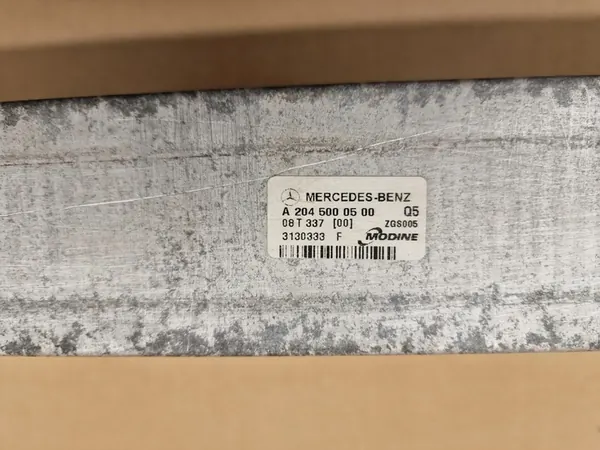 INTERCOOLER MERCEDES CLS W218 GLC W212 W204 SLK SLC W172 image 2