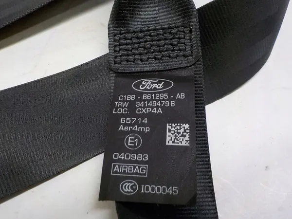 Cinturón de seguridad FORD FIESTA MK7 3D OEM C1BB-B61295-AB image 6