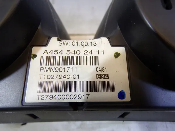 INSTRUMENTENPANEL SMART FORFOUR A4545402411 image 5