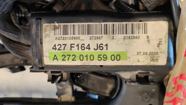 MERCEDES R-KL W251 06r Moottorikaapeli A2720105900 image 2