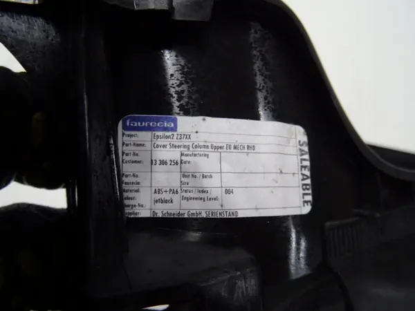 Opel Insignia A ohjauspylvään kansi OEM 13306256 image 4