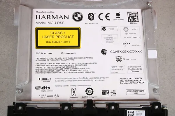 Leitor DVD Audio Traseiro OEM 8729782 para BMW image 6
