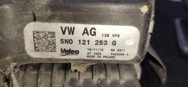 Radiador de agua VW TIGUAN 2.0L diésel 2016 OEM 5N0121253Q image 3