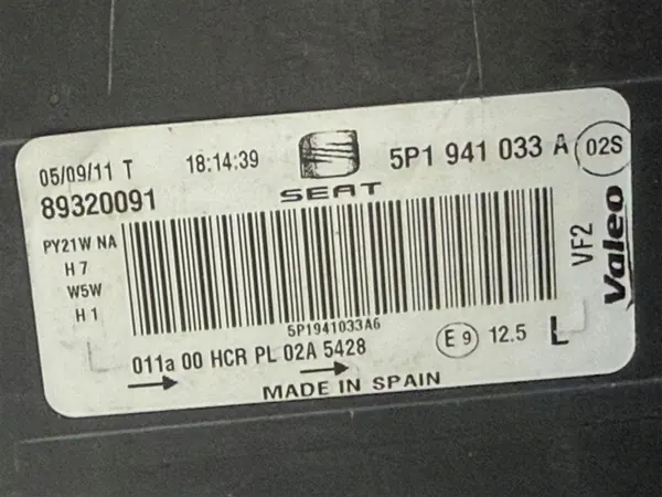 SEAT LEON II ALTEA TOLEDO III Farol Dianteiro OE image 5