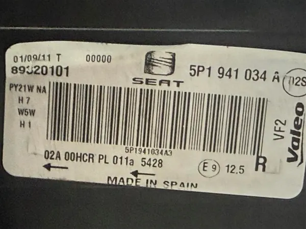 SEAT LEON II ALTEA TOLEDO III Farol Dianteiro OE image 6