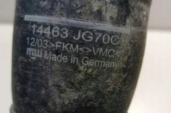 RENAULT KOLEOS 07r - INTERCOOLER-SCHLAUCH 14463JG70C image 2