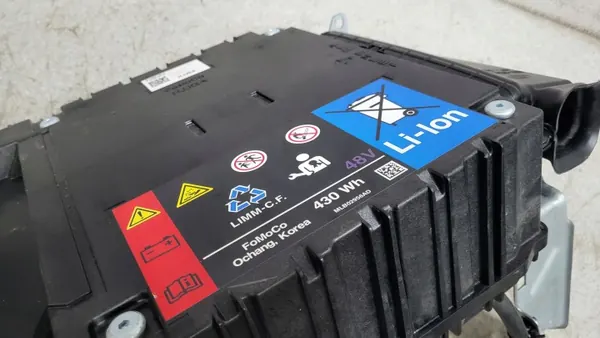 Batterie hybride 48V Ford Puma MK2 OEM L1TA-10B759-AE image 3