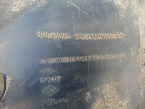Passaruota anteriore sinistro Renault Trafic III Vivaro B image 2