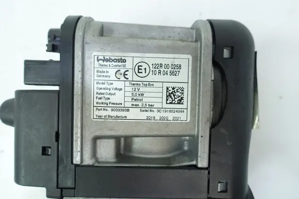 Aquecedor Webasto OEM 3Q0815005AA para VW Golf Passat B8 image 5