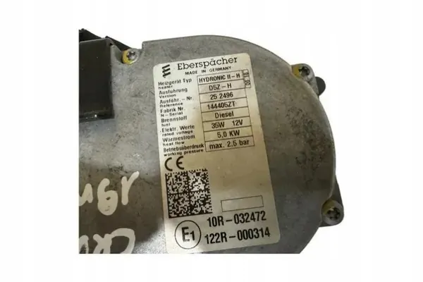 Chauffage Webasto OEM 10R032472 pour Toyota Land Cruiser image 5