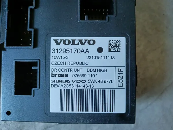 Volvo 31295170AA framvänster fönstermotor image 3