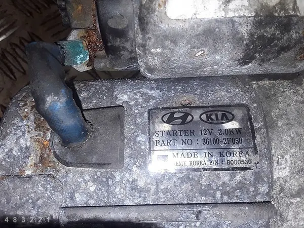 Motor de arranque Kia Sportage 2012 2000 361002f050 image 2