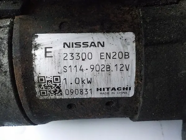 Motor de arranque Nissan Qashqai 2.0 Gasolina 23300-EN20B image 4