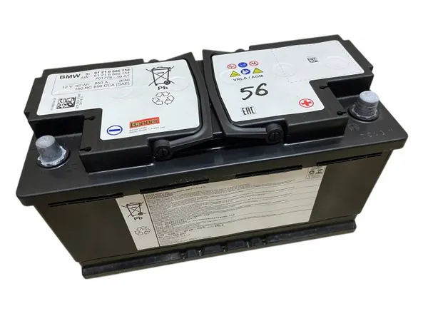 Batterie AGM OEM 6806758 92Ah 850A pour BMW image 2