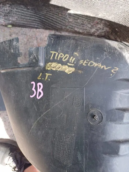 Vänster Bakre Hjulhus Täckplåt Fiat Tipo II 15- 5D image 2