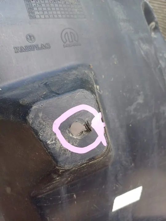 Vänster Bakre Hjulhus Täckplåt Fiat Tipo II 15- 5D image 5