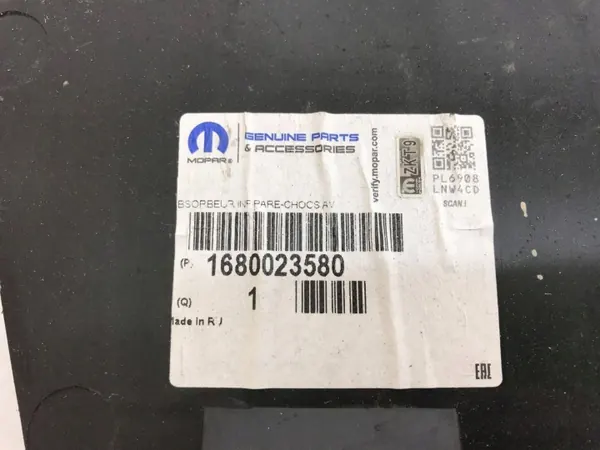 Cubierta Parachoques OEM 1680023580 Citroen Berlingo image 8