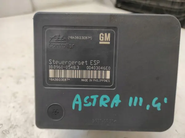 OPEL ASTRA H 3 III 04-1.6 POMPE ABS 13213610 image 3