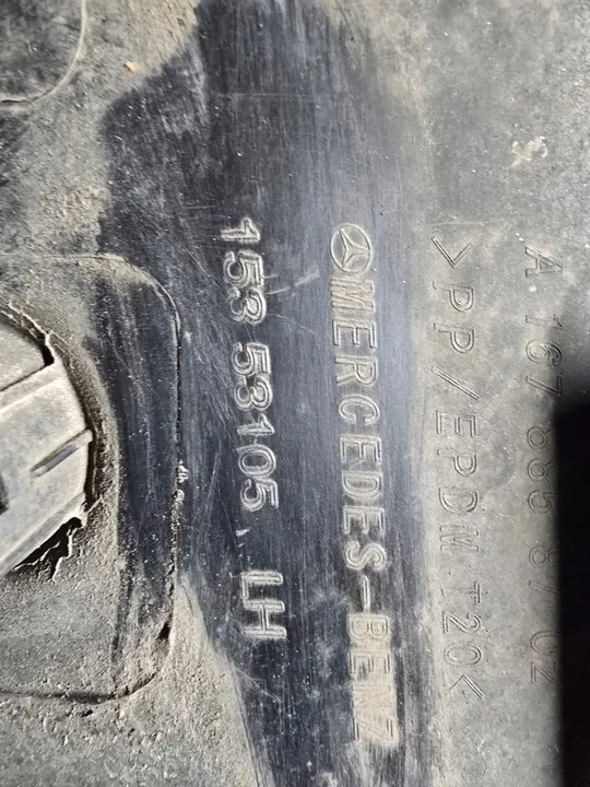 Rejilla de parachoques delantero izquierdo Mercedes GLE W167 A1678858702 image 3