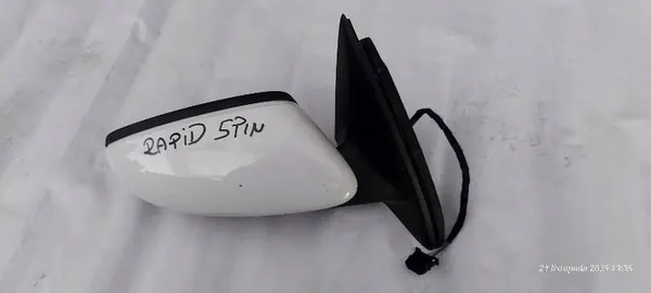 Miroir Droit Skoda Rapid 5Pin Endommagé OEM 7t56 image 2