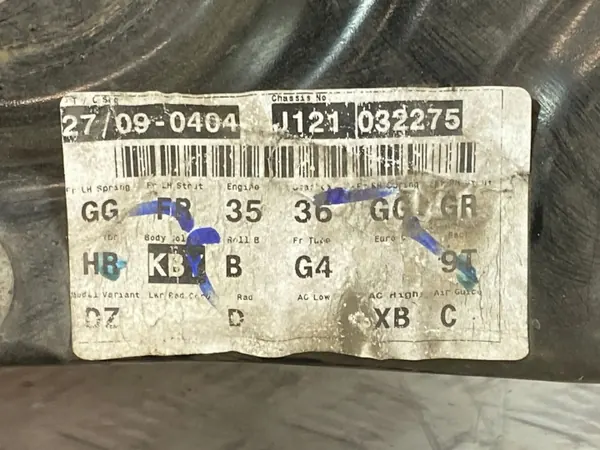 OEM FOB38288 etujarrupalat Nissan Qashqai:lle image 8