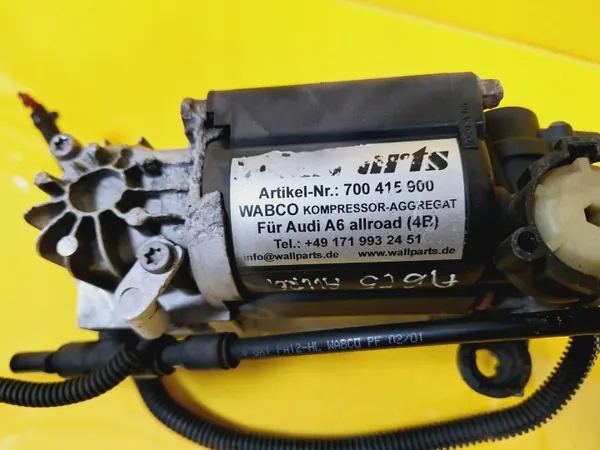Compresseur suspension air Audi A6 C5 OEM DRC90692 image 5