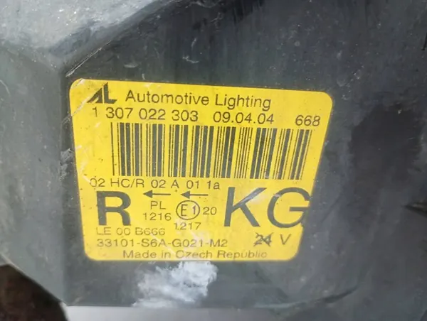 Farol Dianteiro Direito Honda OE OEM 1307022303 image 6
